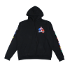 Chrome Hearts Script Multi Color Cemetery Cross Hoodie