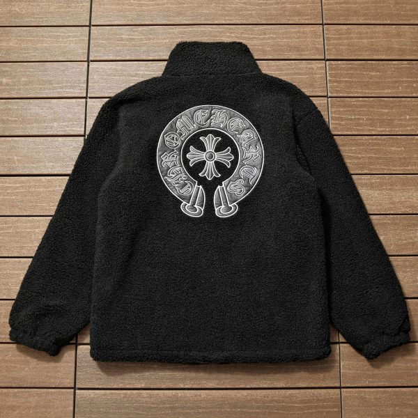 Chrome Hearts Couple Flight Jacket Pocket Tops Baseball Jacket