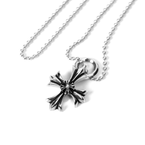 Double Chrome Hearts Plus Charm