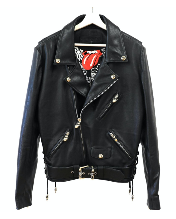 Chrome Hearts Lip And Tongue JJ Dean Biker Jacket