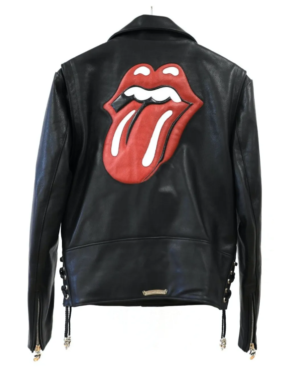 Chrome Hearts Lip And Tongue JJ Dean Biker Jacket