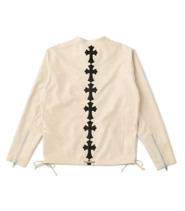 Chrome Hearts x Dover Street Market Ginza Cemetery Spine Jacket- Beige