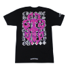 Chrome Hearts Eye Chart Pink Dagger T-shirt