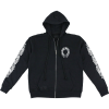 Chrome Hearts Floral Cross Sleeve Hoodie