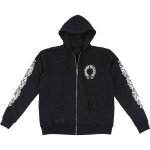 Chrome Hearts Floral Cross Sleeve Hoodie