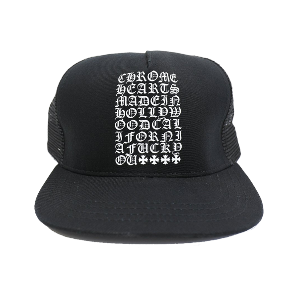 Chrome Hearts Matty Boy Champer Leather Hat