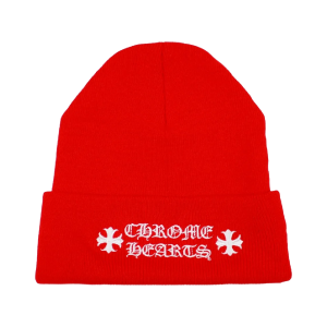 Chrome Hearts Red Beanie