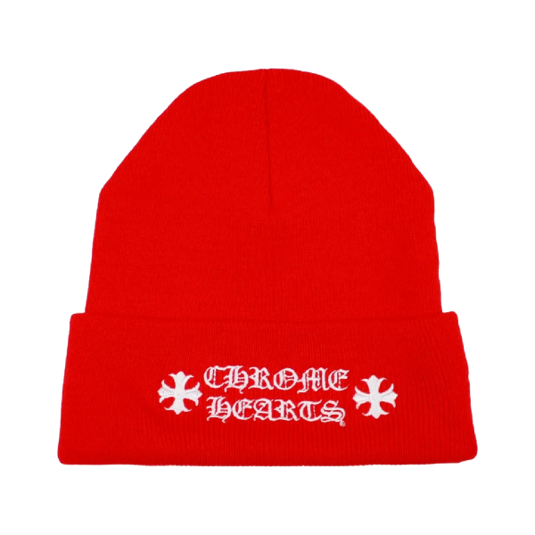 Chrome Hearts Red Beanie