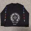 Chrome Hearts Horseshoe Long Sleeve T-shirt