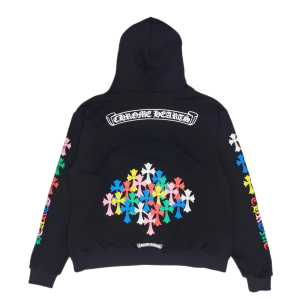 Chrome Hearts Multi Color Cross Cemetery Hoodie