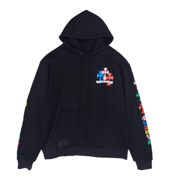 Chrome Hearts Multi Color Cross Cemetery Hoodie