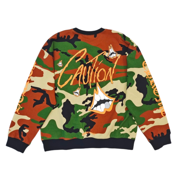 Chrome Hearts Matty Boy Caution Sweatshirt