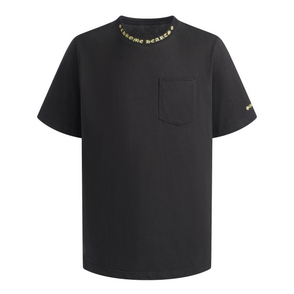 Chrome Hearts Neck Logo T-Shirt 'Yellow'