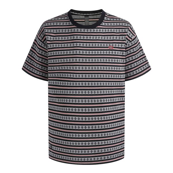 Chrome Hearts Matty Boy Teens From Mars Stripe Polo T-Shirt 'Multicolor'