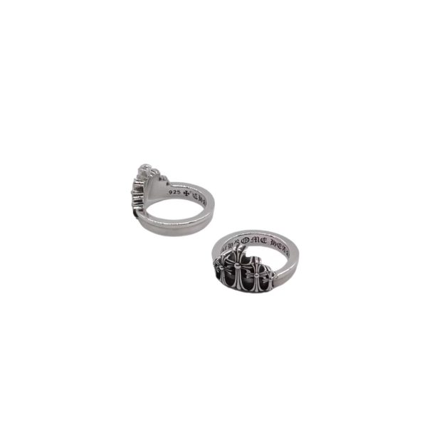 Chrome Hearts Crown cross flower [ring]