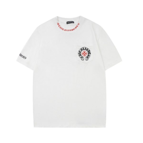 Chrome Hearts Fit Top Short Sleeve [White]